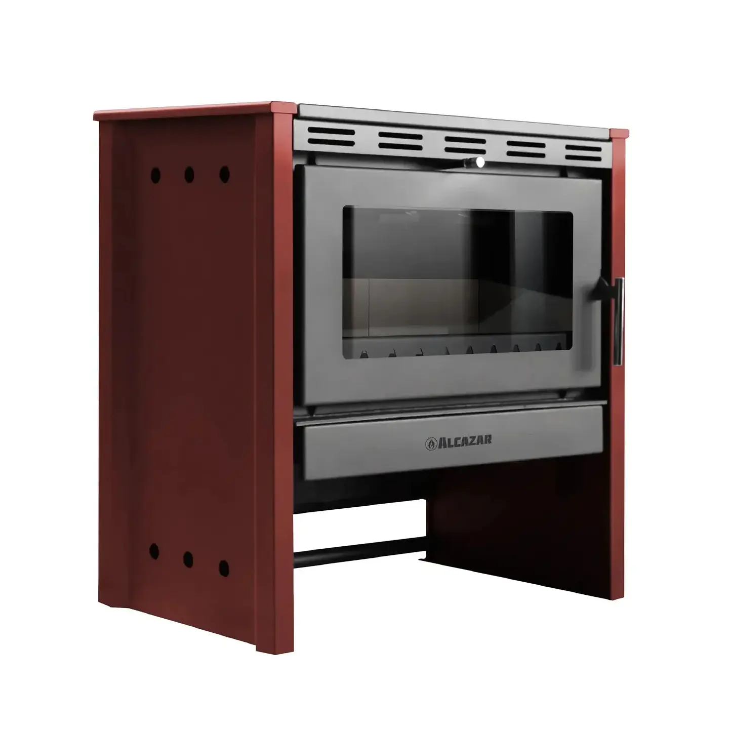ESTUFA A LEÑA BAVARA BURDEO ALCAZAR 1