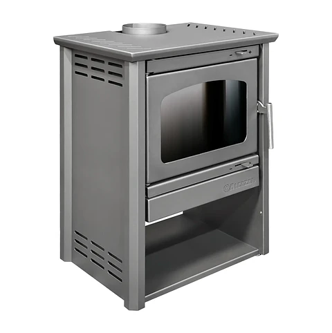 ESTUFA A LEÑA PATAGONIA 600 GRIS