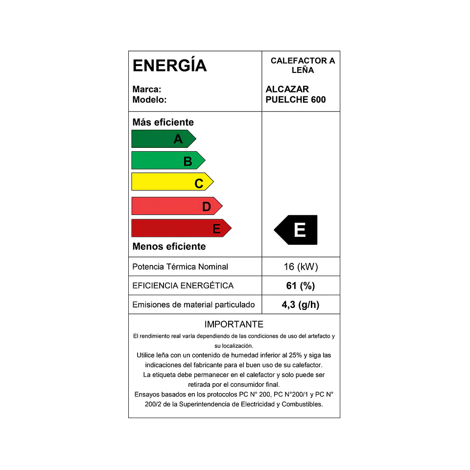ESTUFA A LEÑA PUELCHE 600 5