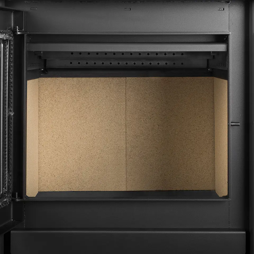 CALEFACTOR A LEÑA AMESTI CLASSIC 500 EN COLOR BLANCO 5