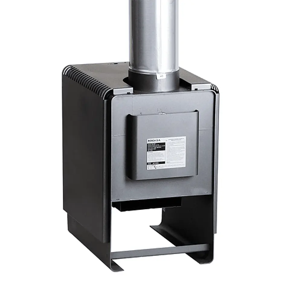 PACK CALEFACTOR A LEÑA ECO 350 + KIT DE INSTALACIÓN 2