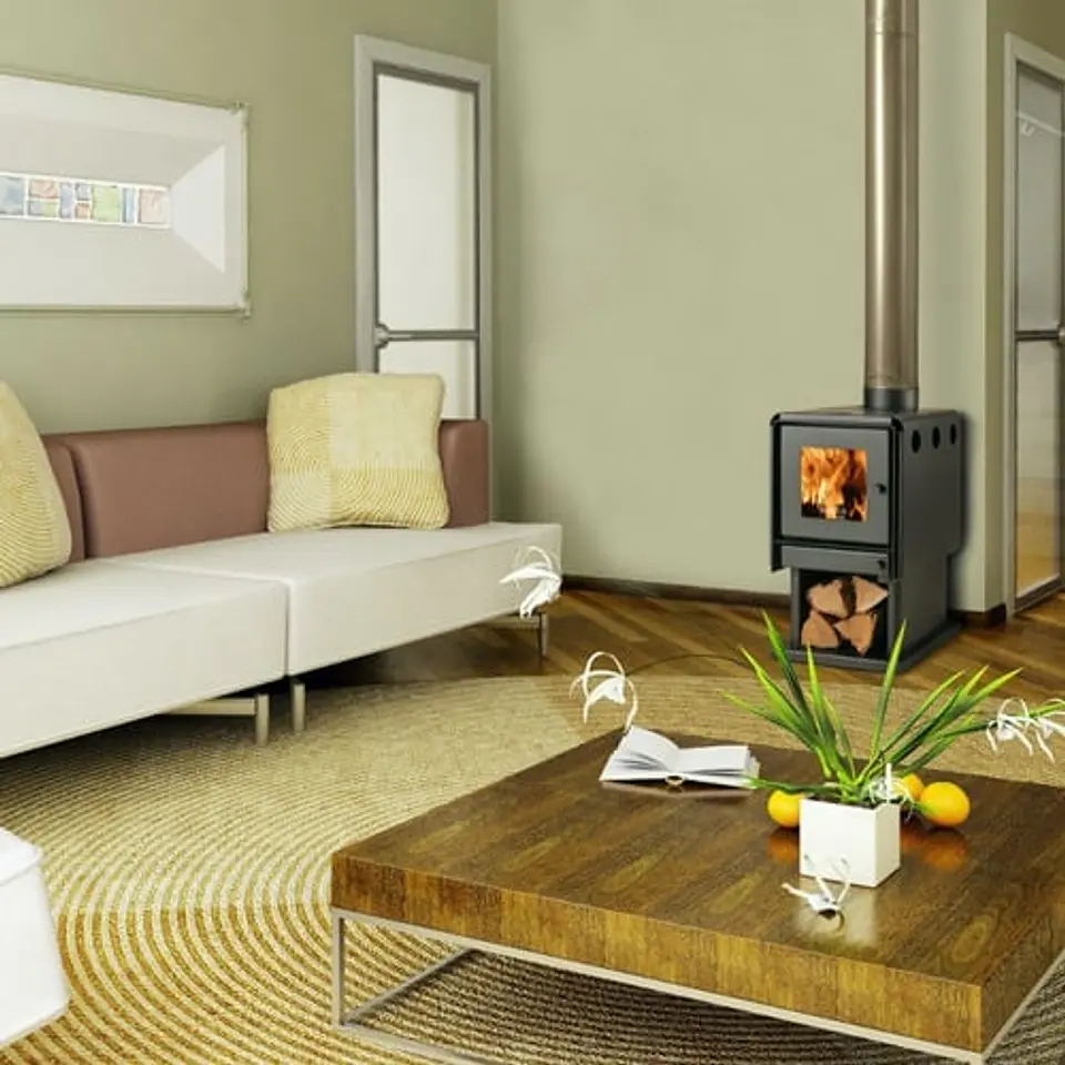 ESTUFA A LEÑA BOSCA 9 W LIMIT 360 4