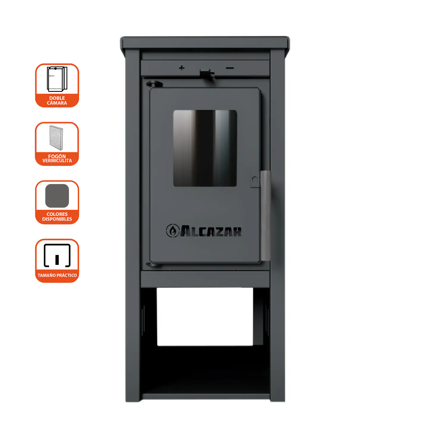 ESTUFA A LEÑA ALCAZAR PATAGONIA 350 7