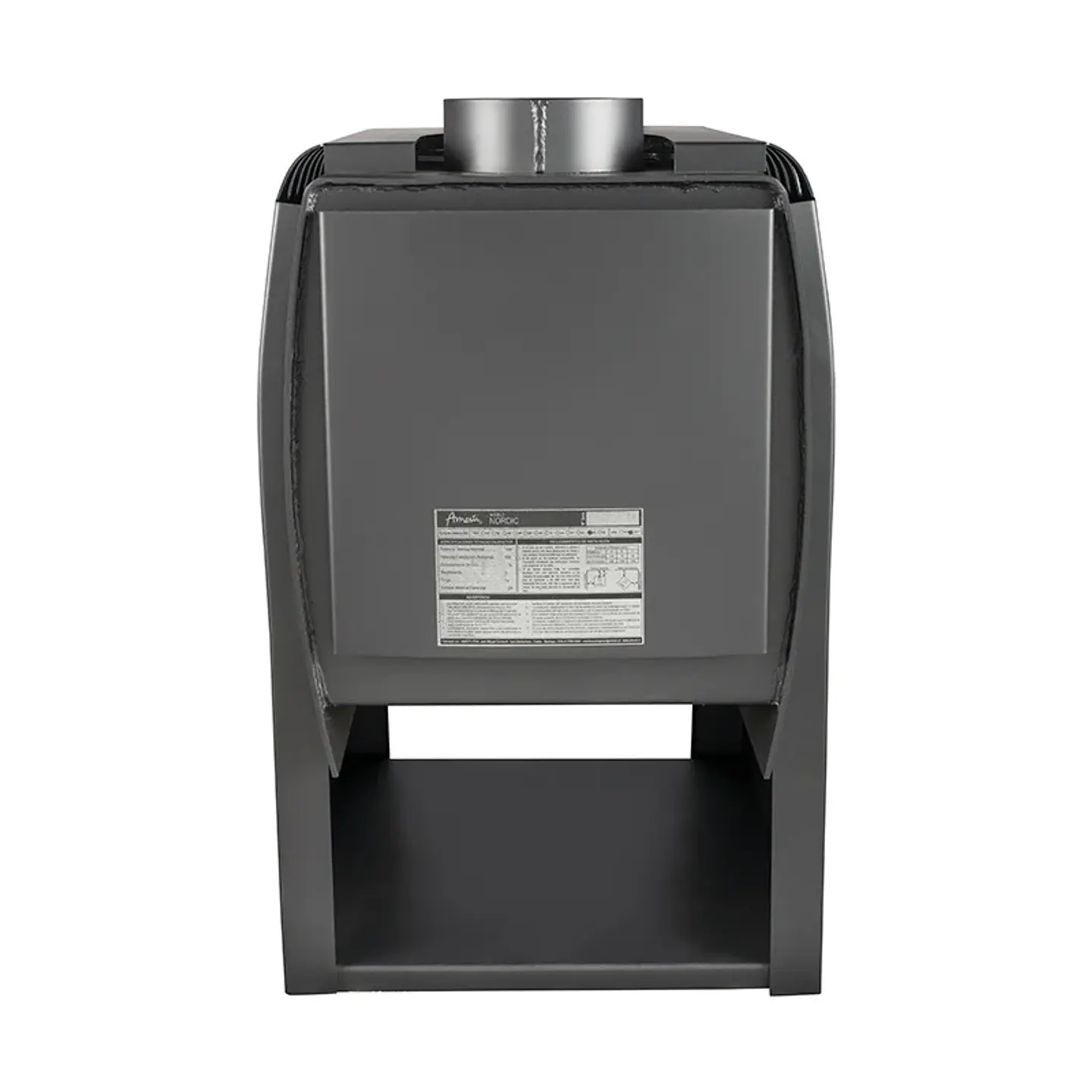 ESTUFA A LEÑA NORDIC 350 AMESTI 3