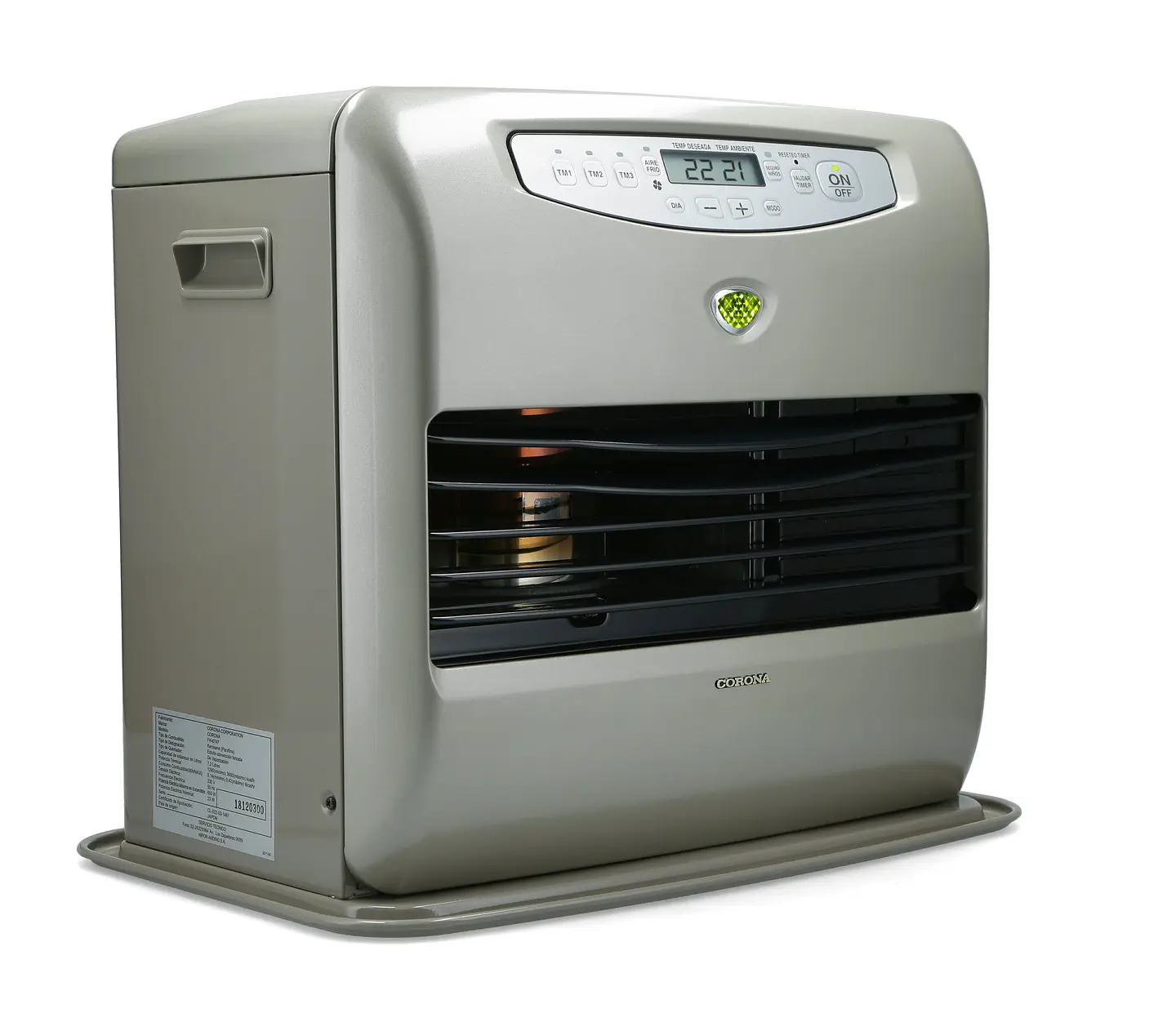 ESTUFA PARAFINA ESTUFAS CORONA 4.27 W JAPONESA LÁSER FH-6747 GOLD 4