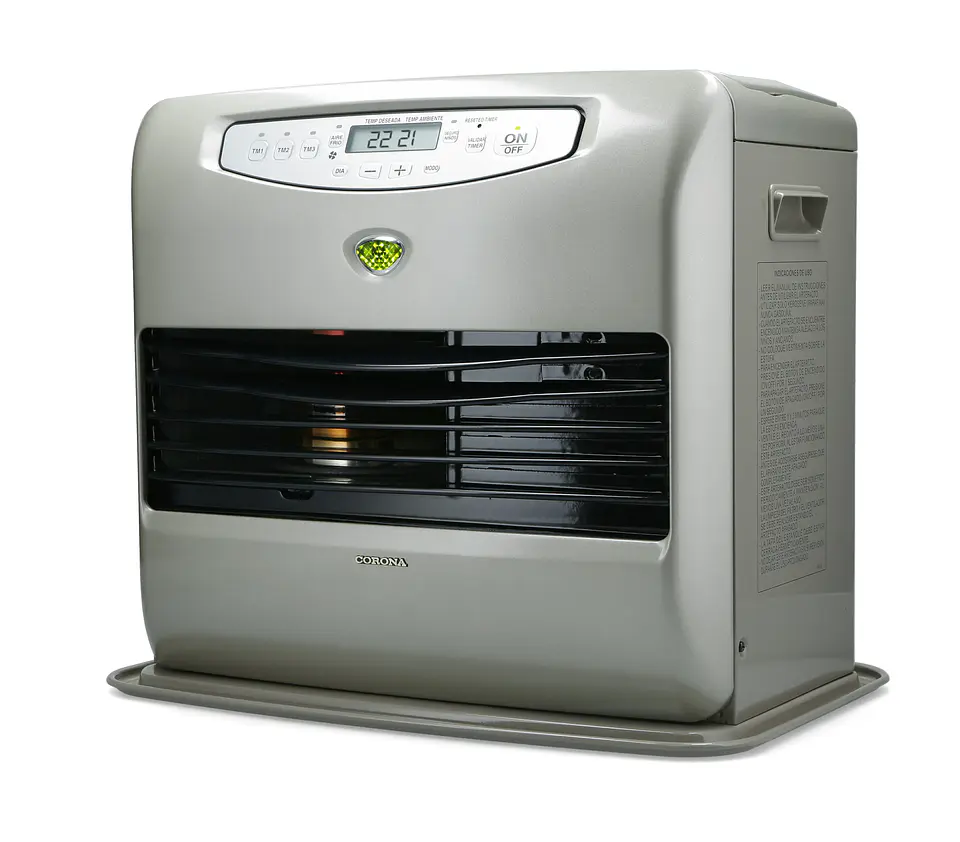 ESTUFA PARAFINA ESTUFAS CORONA 4.27 W JAPONESA LÁSER FH-6747 GOLD 1