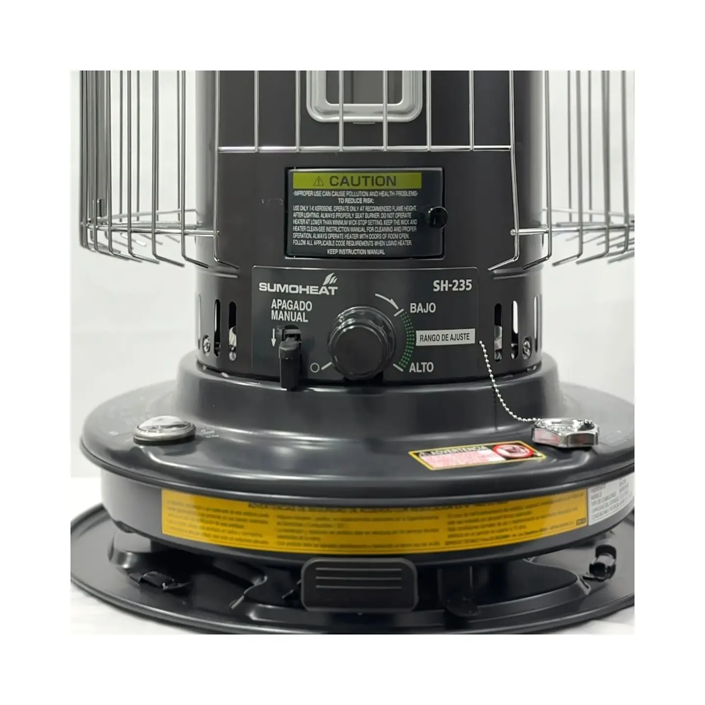 ESTUFA PARAFINA MECHA SH-235 | HASTA 140 M² 4