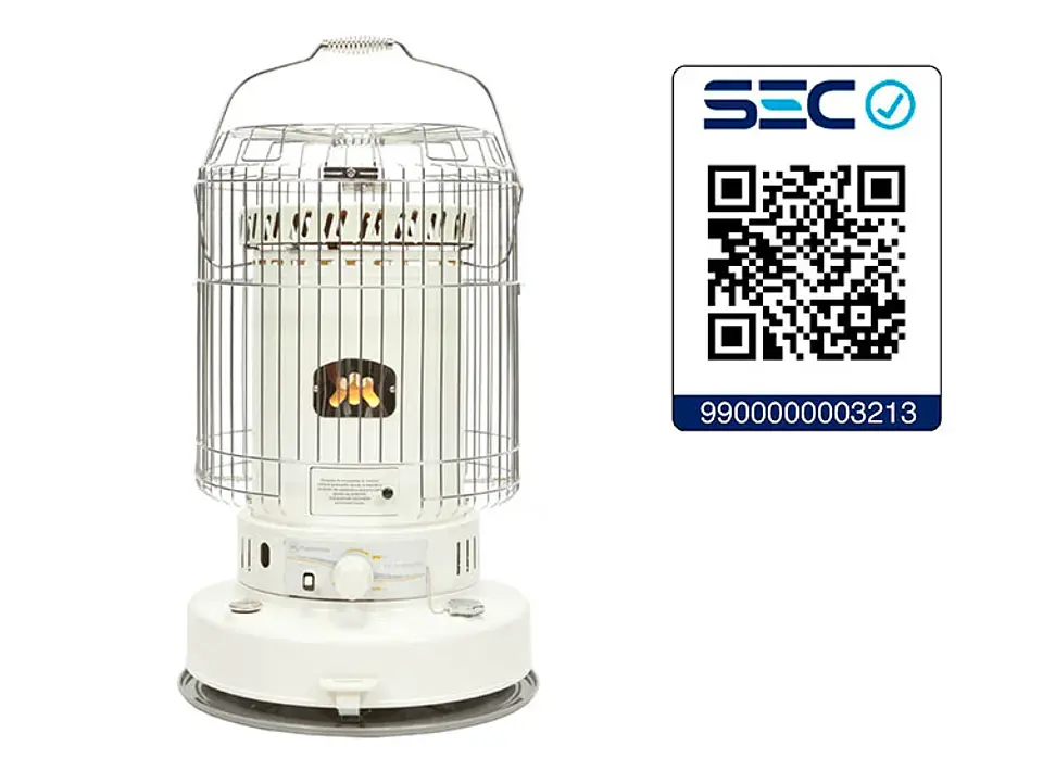 ESTUFA MADEMSA PARAFINA MECHA 7,2 LT POTENZA 4