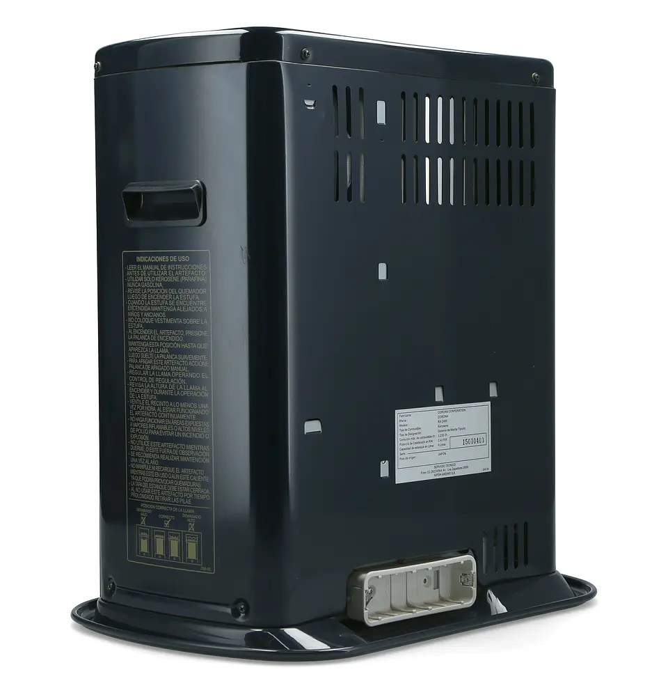 ESTUFA PARAFINA ESTUFAS CORONA 2.42 W JAPONESA MECHA RADIANTE RX-2485 3
