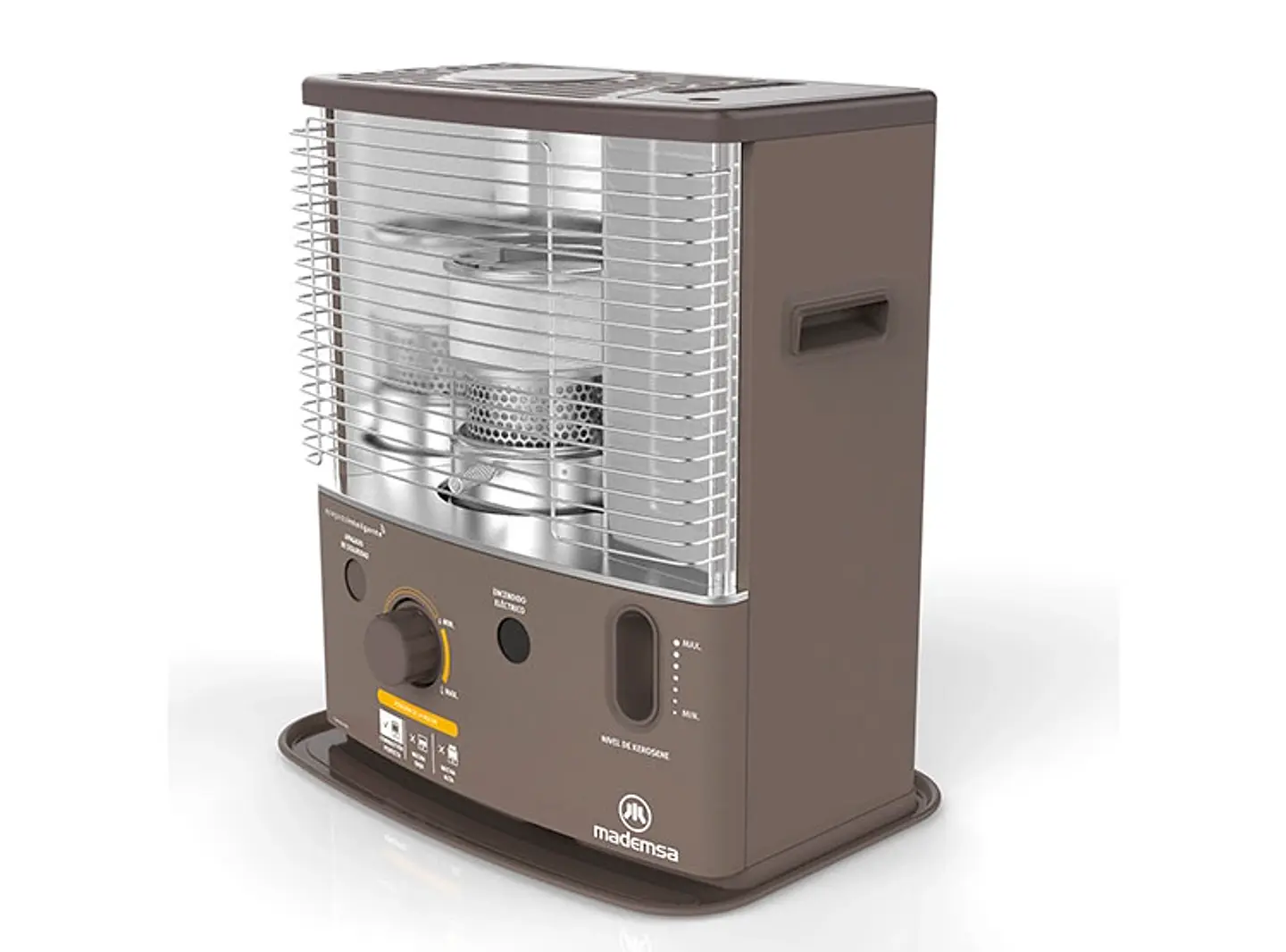 ESTUFA MADEMSA PARAFINA MECHA 4,2 LT FIAMMA PRO 3