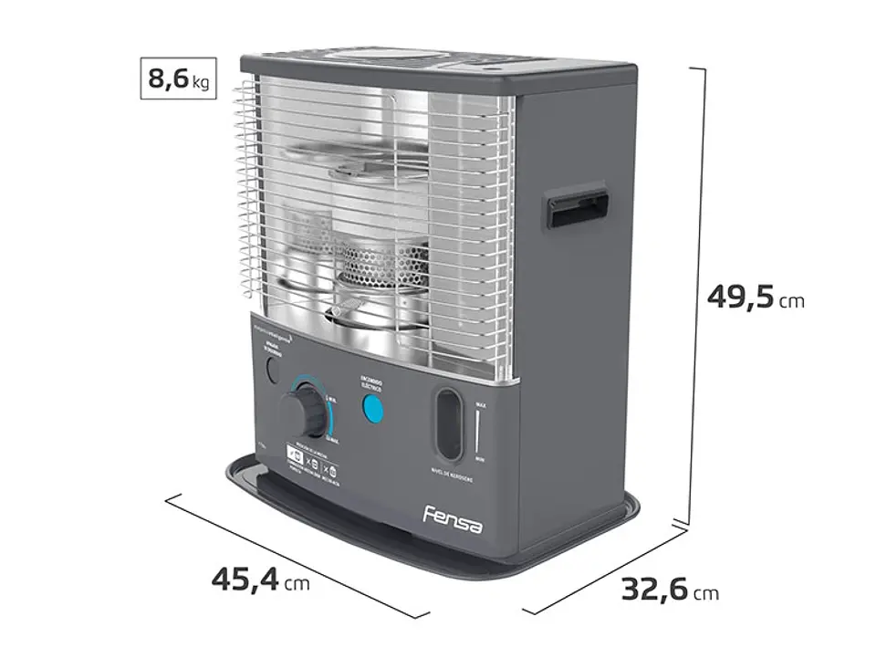 ESTUFA FENSA PARAFINA MECHA 4,2 LT F 720+ 4
