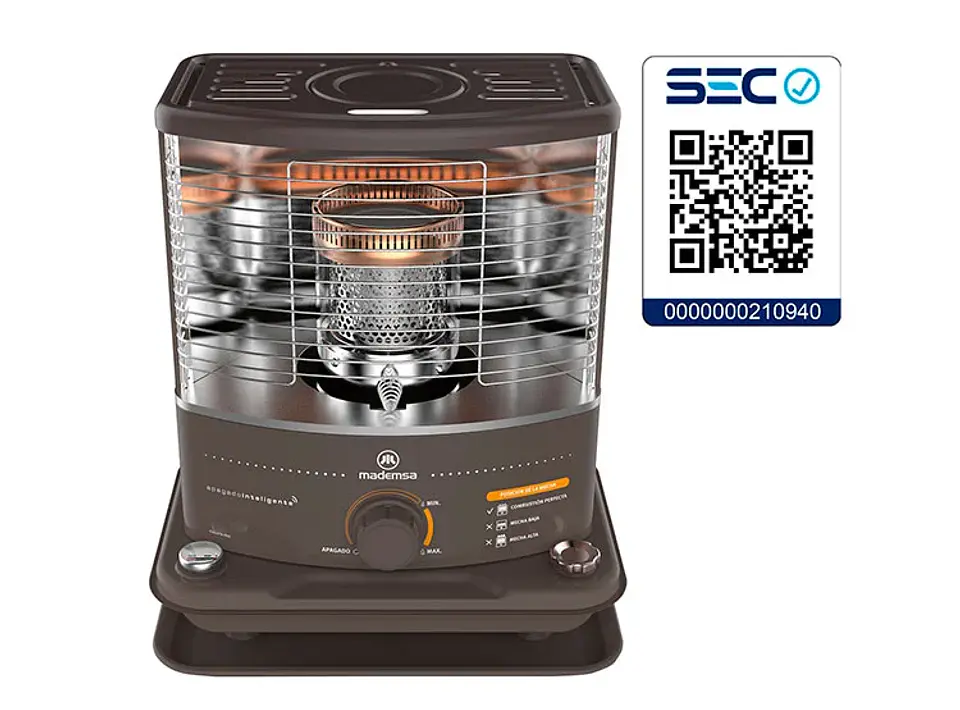 ESTUFA MADEMSA PARAFINA MECHA 4 LT FOGUITA PRO 5