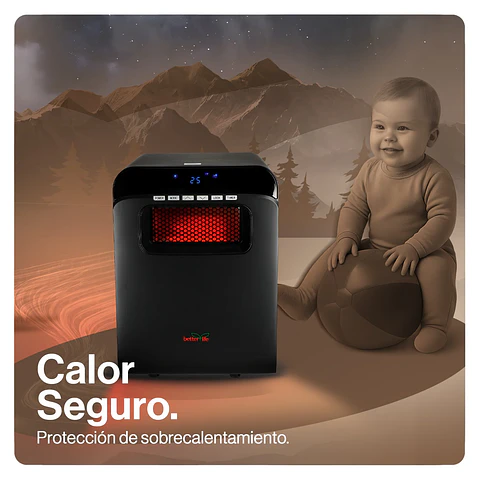 ESTUFA ELÉCTRICA INFRARROJA 80 M2 WIFI
