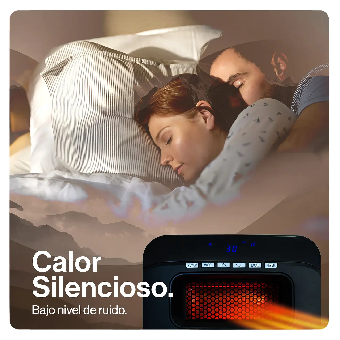 ESTUFA ELÉCTRICA INFRARROJA (2 UNIDADES) 80 M2 WIFI 6