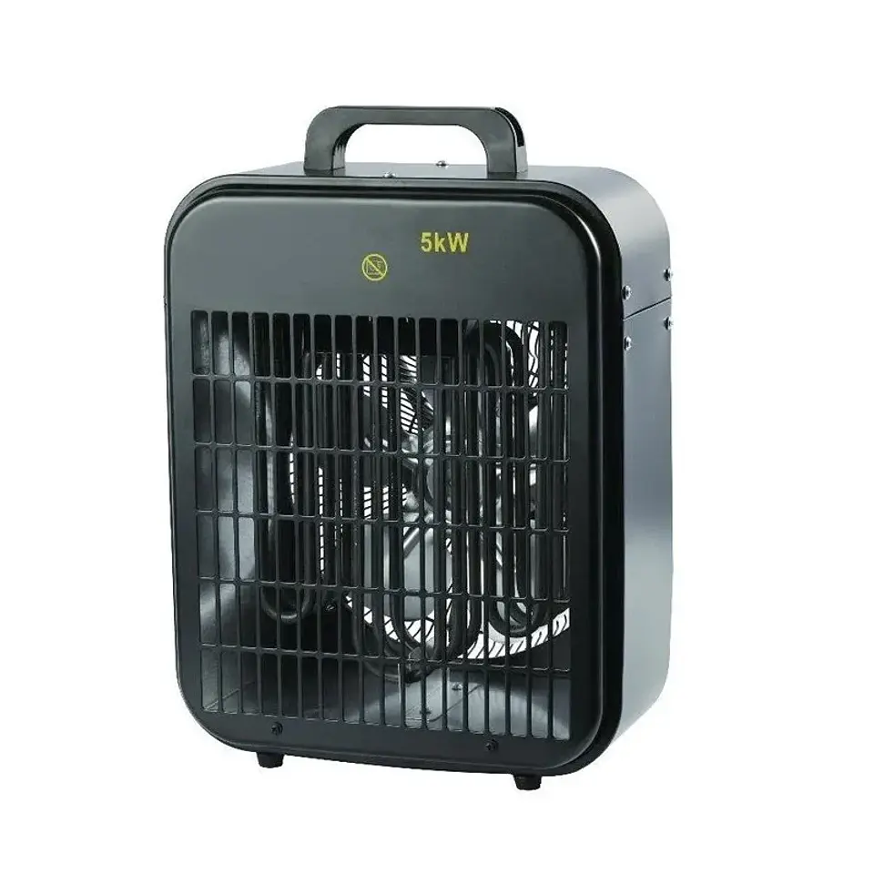 TURBOCALEFACTOR AIRE ELECTRICO 5KW PORTATIL TURBO 1