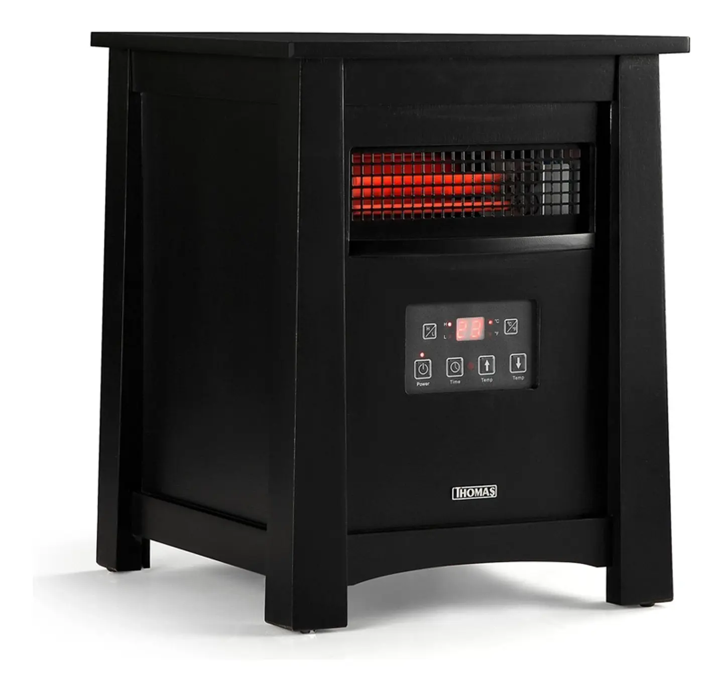 ESTUFA INFRARROJA THOMAS TH-IR61 DIGITAL COLOR NEGRO 3