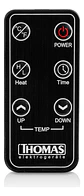 ESTUFA INFRARROJA THOMAS TH-IR61 DIGITAL COLOR NEGRO - Miniatura 6