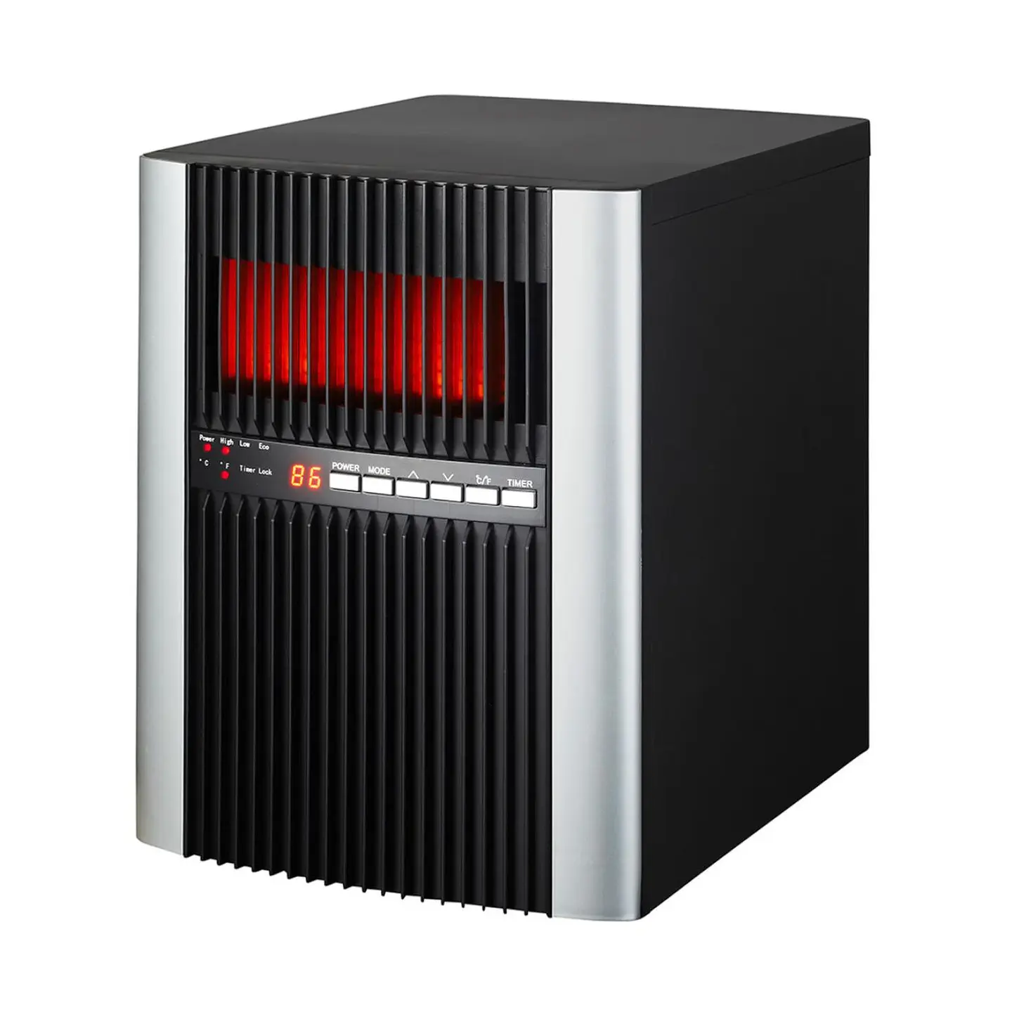 ESTUFA INFRARROJA CALEFACTOR 1500W CONTROL REMOTO BLANCO KPH-96T 3