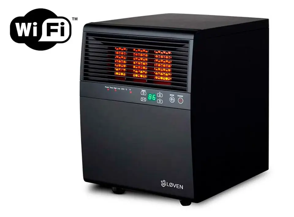 ESTUFA ELECTRICA LOVEN LOV-91L 1500W WIFI INFRARROJA 1