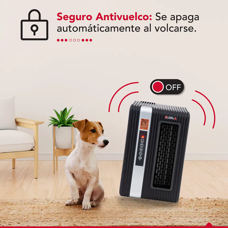 ESTUFA INFRARROJA 2 EN 1 THOR MINI 1500 5