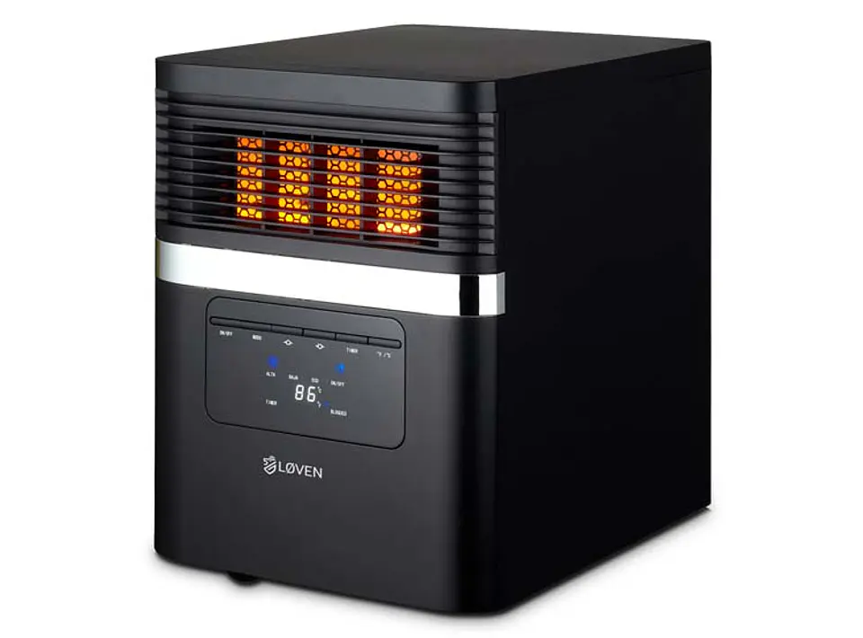 ESTUFA ELECTRICA LOVEN LOV-91K 1500W INFRARROJO 1