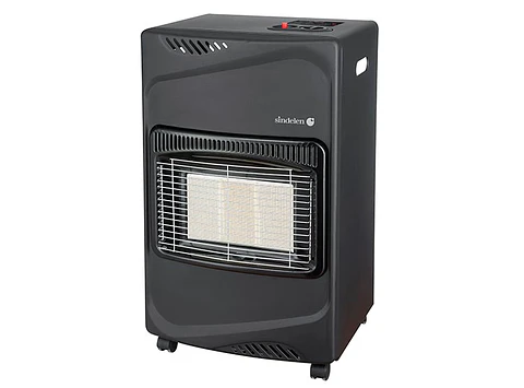 ESTUFA A GAS SINDELEN SUNNY RED 6250 NEGRA