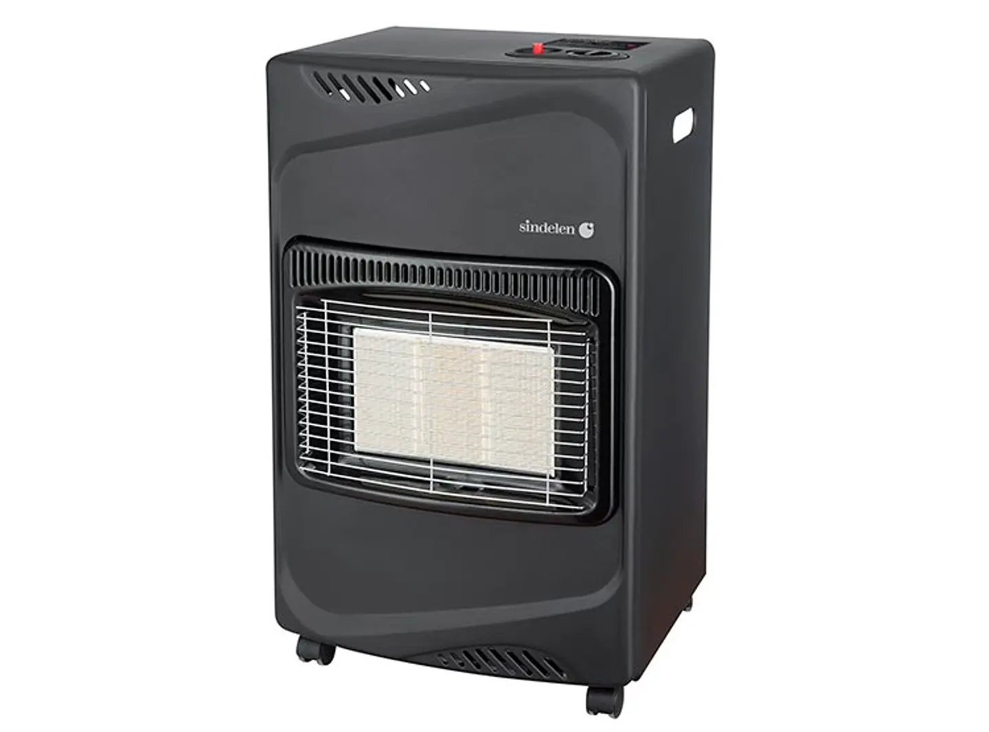 ESTUFA A GAS SINDELEN SUNNY RED 6250 NEGRA 1