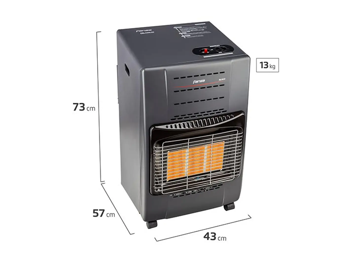 ESTUFA A GAS FENSA 15KG FEL 1440 CP 2