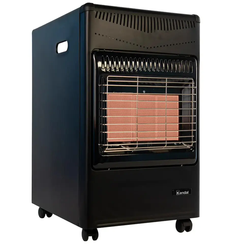 ESTUFA INFRARROJA A GAS KENDAL CALEFACCION 15 KILOS NEGRO KGQ-15N 3