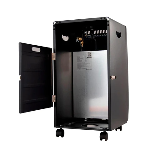 ESTUFA INFRARROJA A GAS KENDAL CALEFACCION 5 KILOS NEGRO KG-5