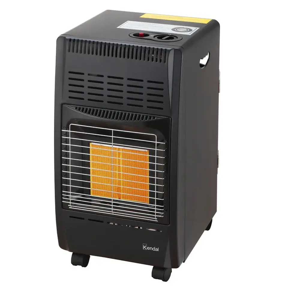 ESTUFA INFRARROJA A GAS KENDAL CALEFACCION 5 KILOS NEGRO KG-5 4
