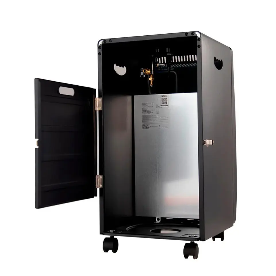 ESTUFA INFRARROJA A GAS KENDAL CALEFACCION 5 KILOS NEGRO KG-5 3