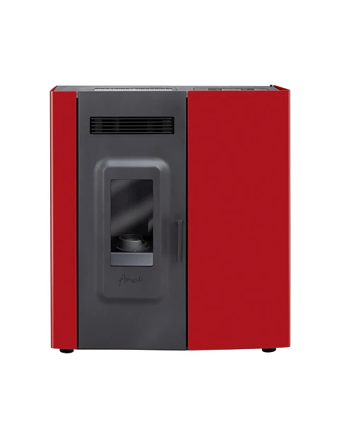 CALEFACTOR A PELLET SLIM 9000 ROJO