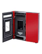 CALEFACTOR A PELLET SLIM 9000 ROJO - Miniatura 6