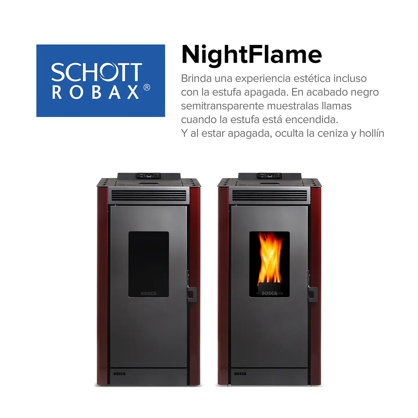 PACK CALEFACTOR A PELLET BLACK VISION BURDEO + KIT PELLET INTERIOR 6