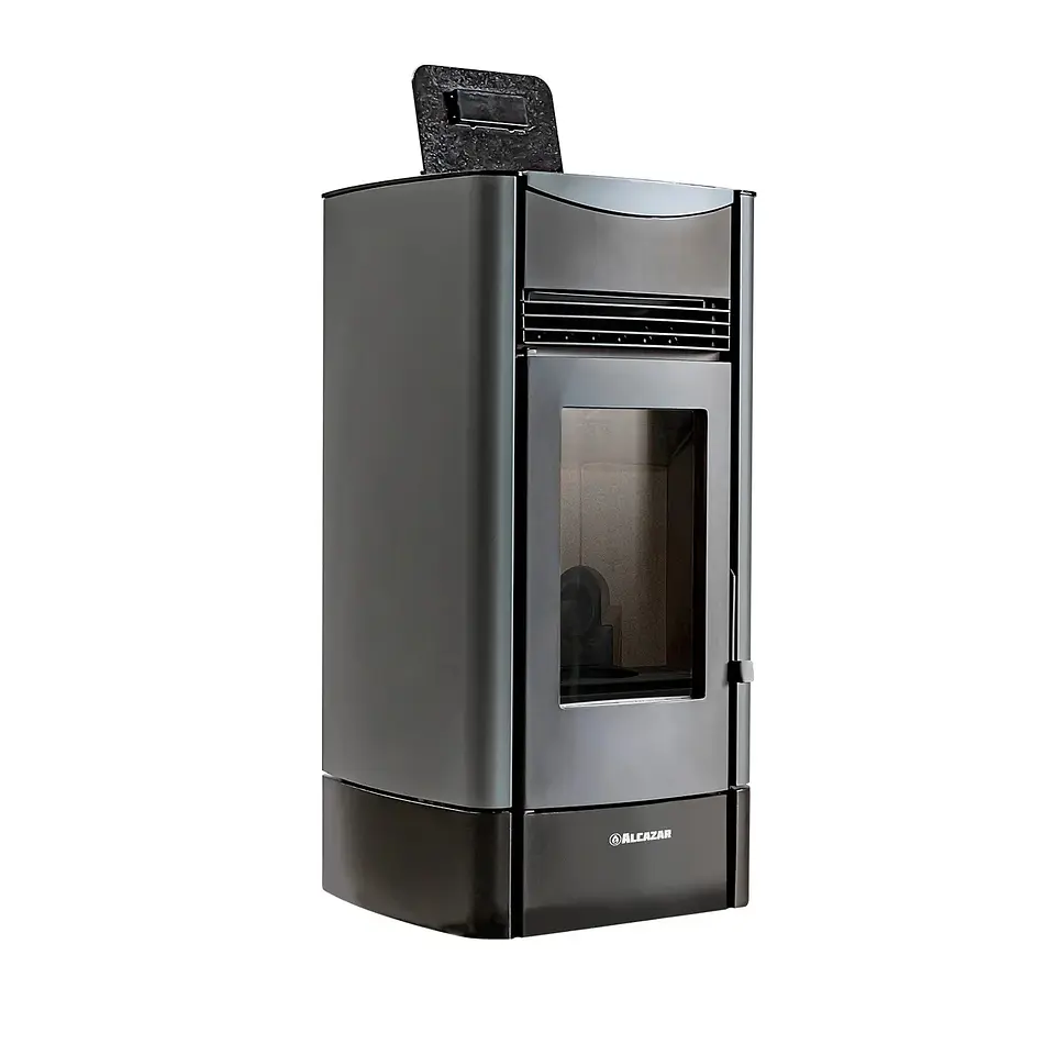 ESTUFA PELLET ALCAZAR P2000 GRIS 3