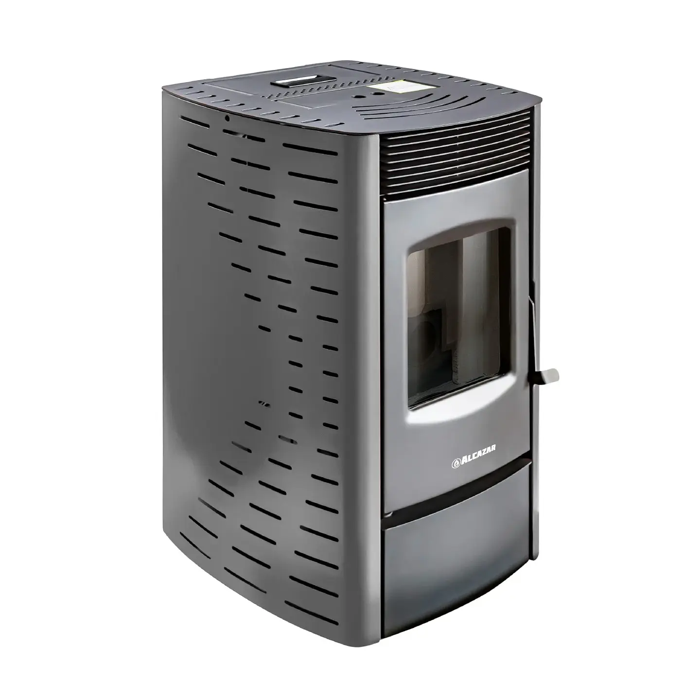 ESTUFA PELLET ALCAZAR P1800 GRIS 1