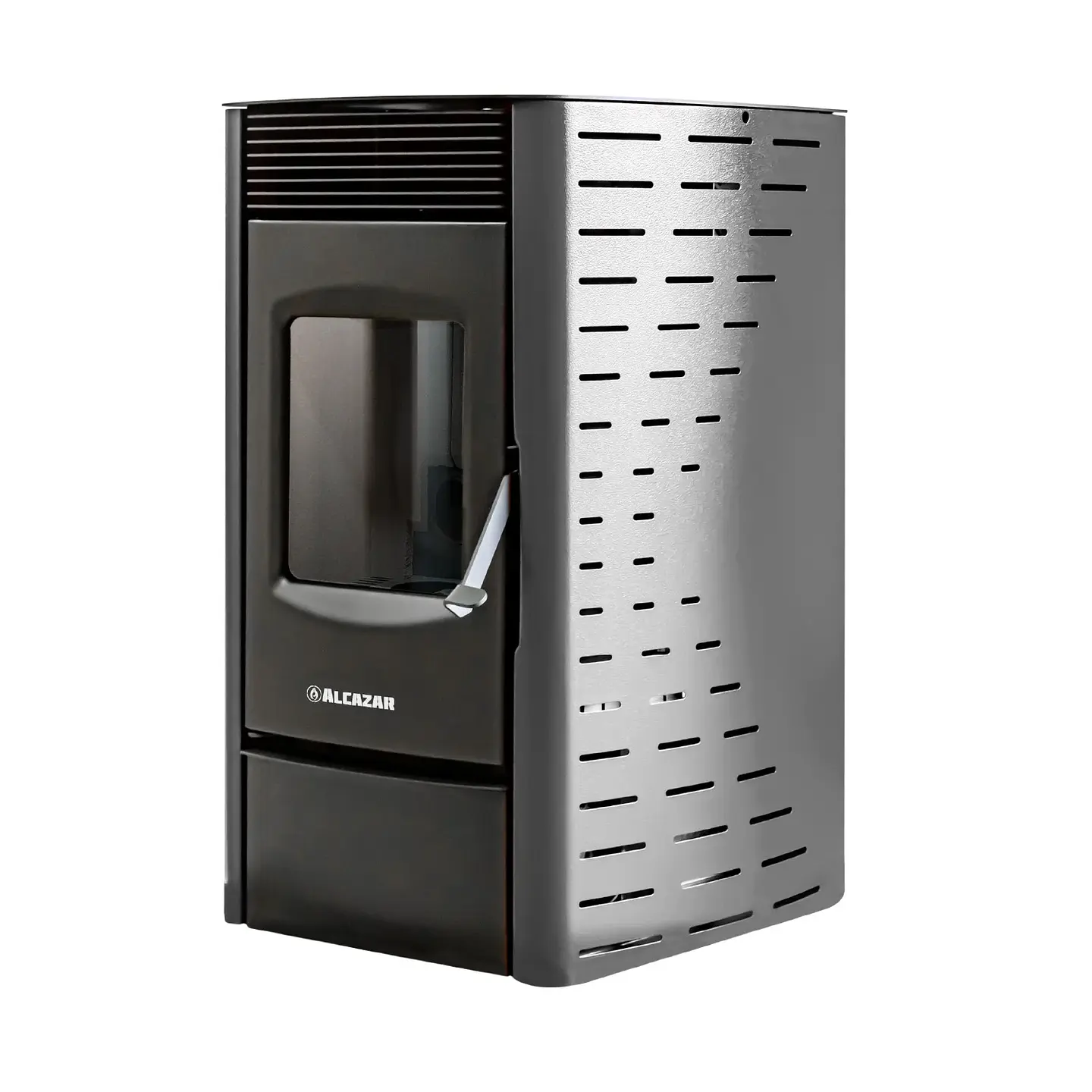 ESTUFA PELLET ALCAZAR P1800 GRIS 7