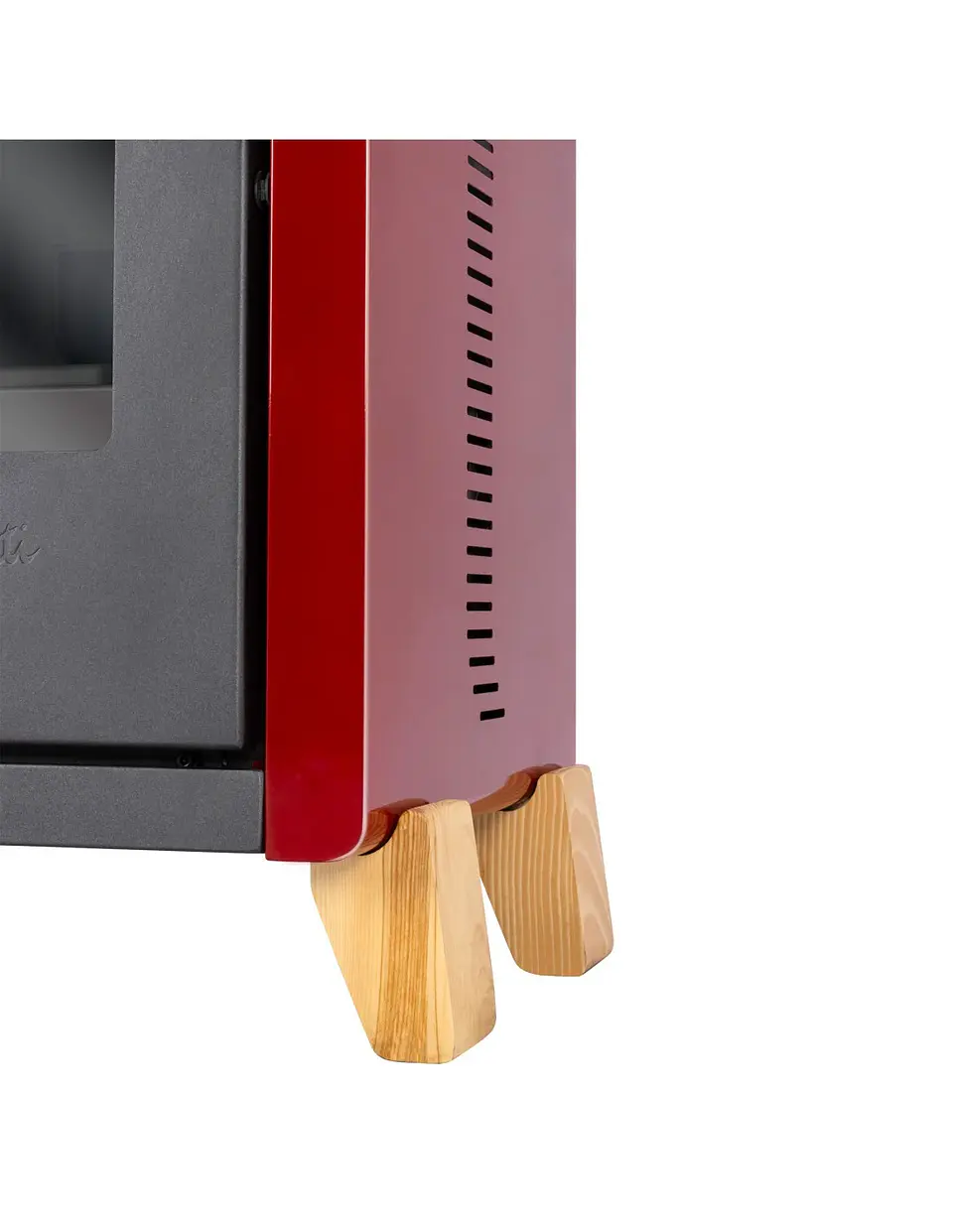 ESTUFA A PELLET BAMBU 6000 ROJA AMESTI 4