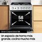 COCINA A GAS SAMSUNG NX24BG57413S 4 PLATOS GRIS - Miniatura 6
