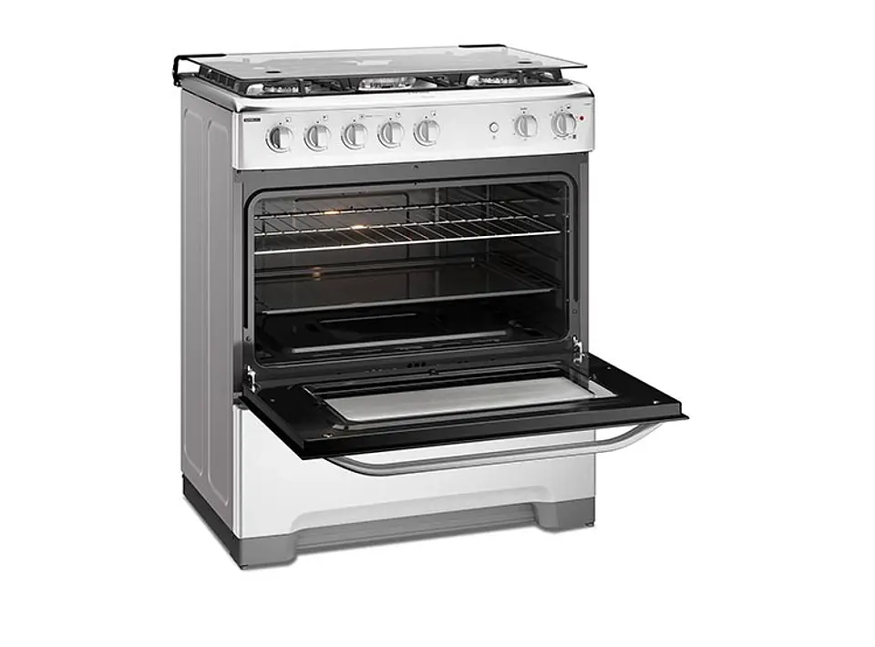 COCINA A GAS FENSA F5500 T 5 PLATOS GRILL GRIS 4