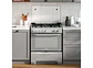 COCINA A GAS FENSA F5500 T 5 PLATOS GRILL GRIS - Miniatura 5