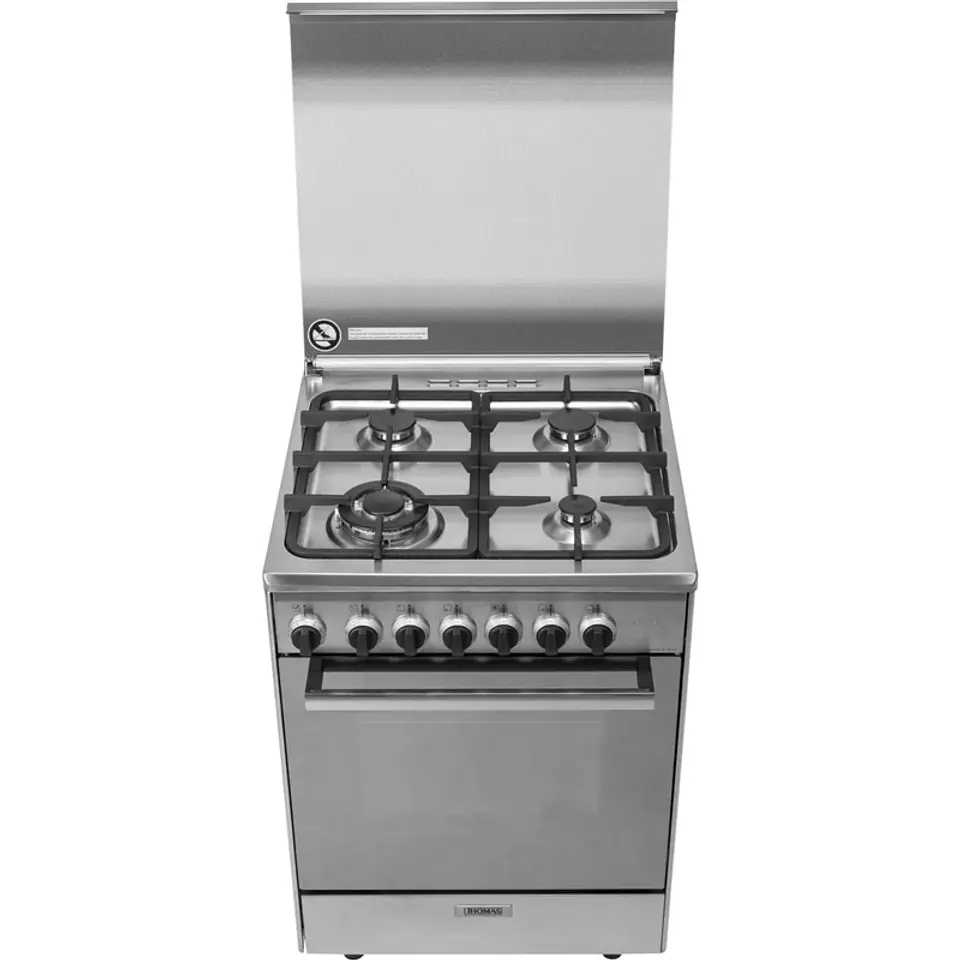 COCINA A GAS THOMAS MILANO 1 UN6613WI 4 QUEMADORES 3