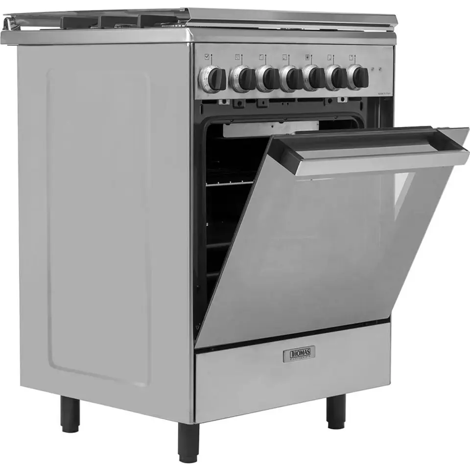 COCINA A GAS THOMAS MILANO 1 UN6613WI 4 QUEMADORES 4