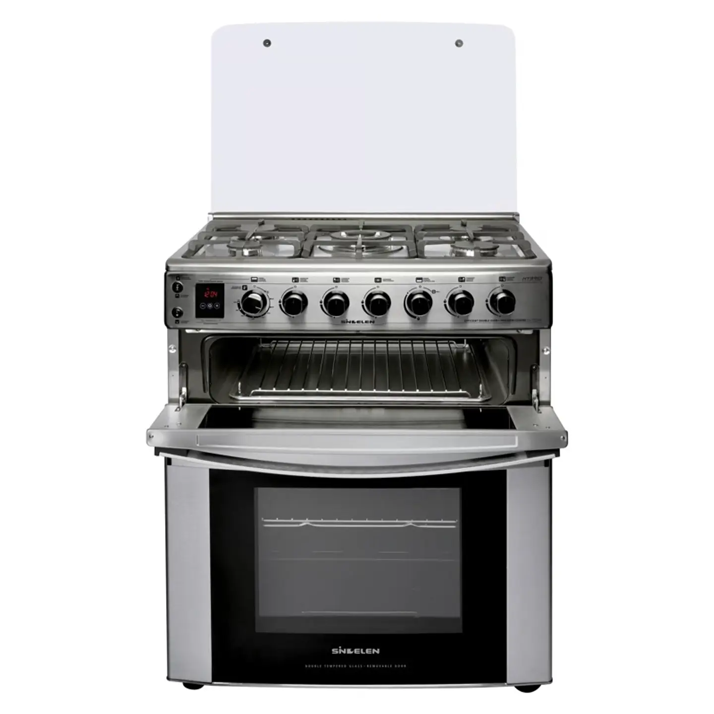 COCINA 5 QUEMADORES DOBLE HORNO GAS LICUADO SINDELEN CH-770DHIN 3