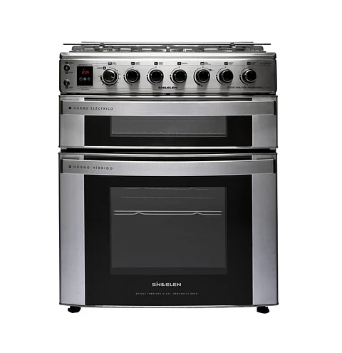 COCINA 5 QUEMADORES DOBLE HORNO GAS LICUADO SINDELEN CH-770DHIN