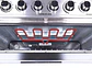 COCINA A GAS SINDELEN CH-770DHIN 5 PLATOS GRILL DOBLE HORNO ACERO - Miniatura 6