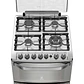COCINA A GAS ELECTROLUX 56DXA 4 PLATOS GRILL DOBLE HORNO GRIS - Miniatura 6