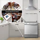 COCINA A GAS CON 5 QUEMADORES CON QUEMADOR DE TRIPLE POTENCIA - Miniatura 8