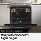 COCINA A GAS SAMSUNG NX52A7422CS 5 PLATOS GRIS - Miniatura 6